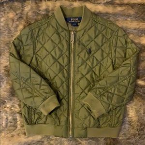 Boy polo bomber jacket